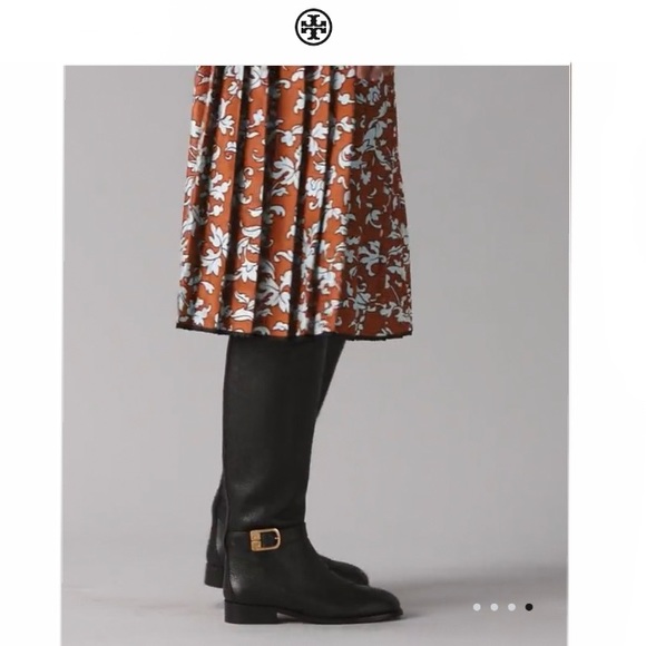 Tory Burch Brooke 25mm Knee Boot Tumbled - Picture 15 of 16